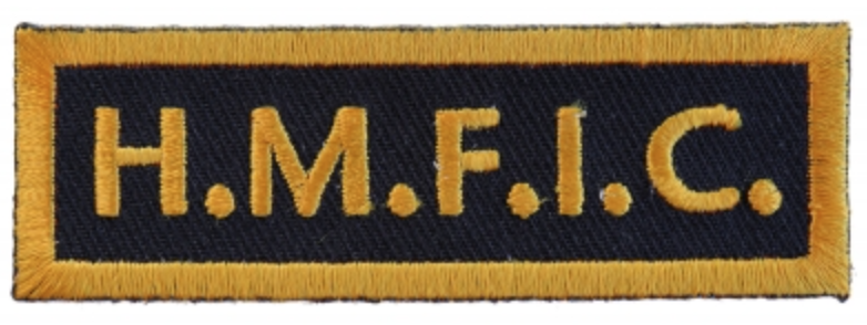 HMFIC Head Mother F'er In Charge Patch